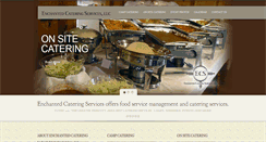 Desktop Screenshot of enchantedcatering.net